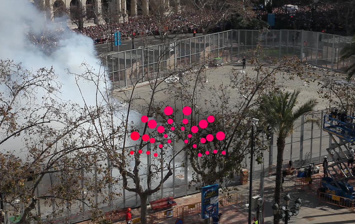 Fallas de València 2015, Mascletà 1 de Marzo, Pirotecnia Peñarroja