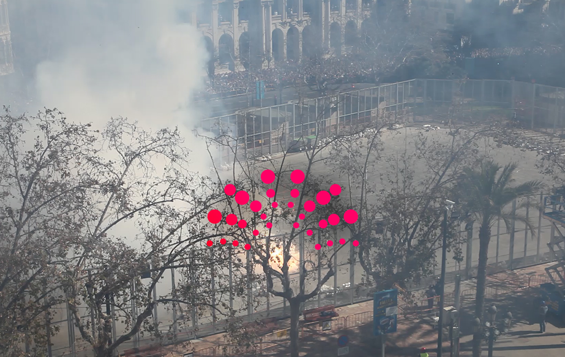 Fallas de València 2015, Mascletà 6 de Marzo, Pirotecnia Pibierzo