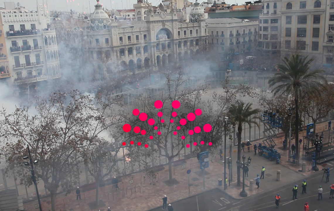 Fallas de València 2015, Mascletà 8 de Marzo, Pirotecnia Martí (Reyes-Martí)