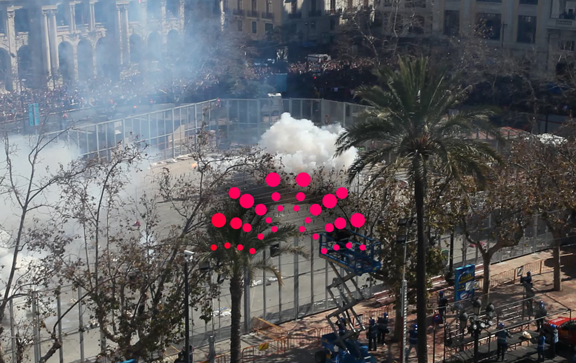 Fallas de València 2015, Mascletà 9 de Marzo, Pirotecnia Crespo