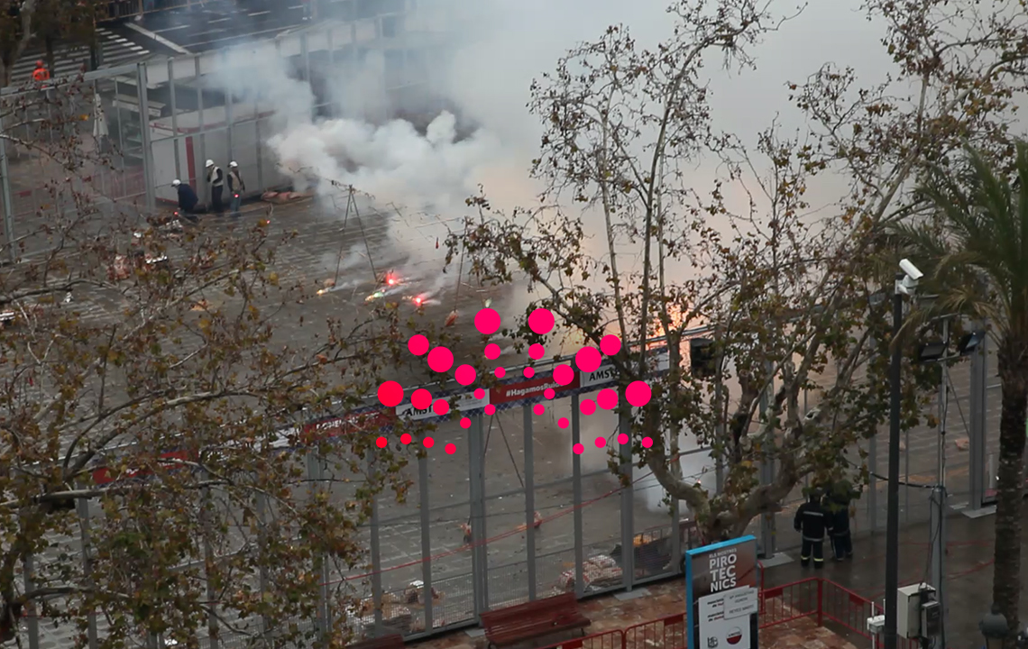 Fallas de València 2016, Mascletà 7 de Marzo, Pirotecnia María Angustias