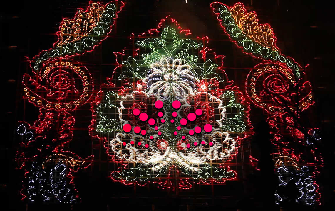 Fallas de València 2017, Mascletà Vertical – Nit de l’Espoli, Pirotecnia Ricardo Caballer – RICASA