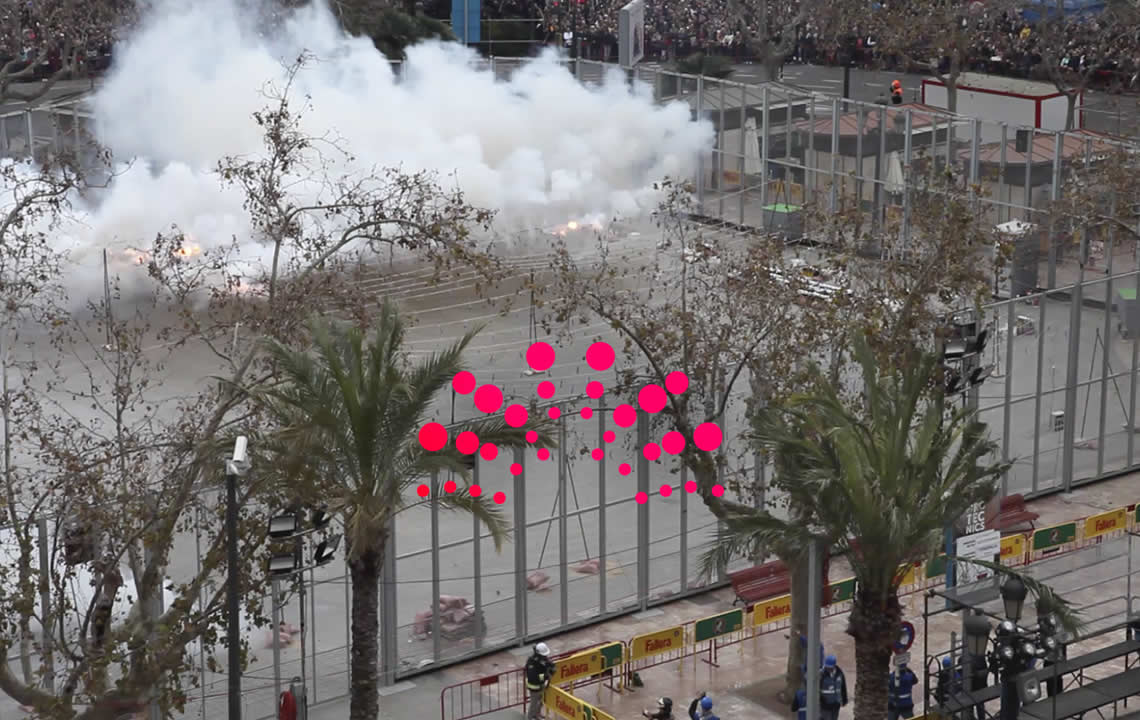 Fallas de València 2017, Mascletà composer por Arroz La Fallera, Pirotecnia del Mediterráneo