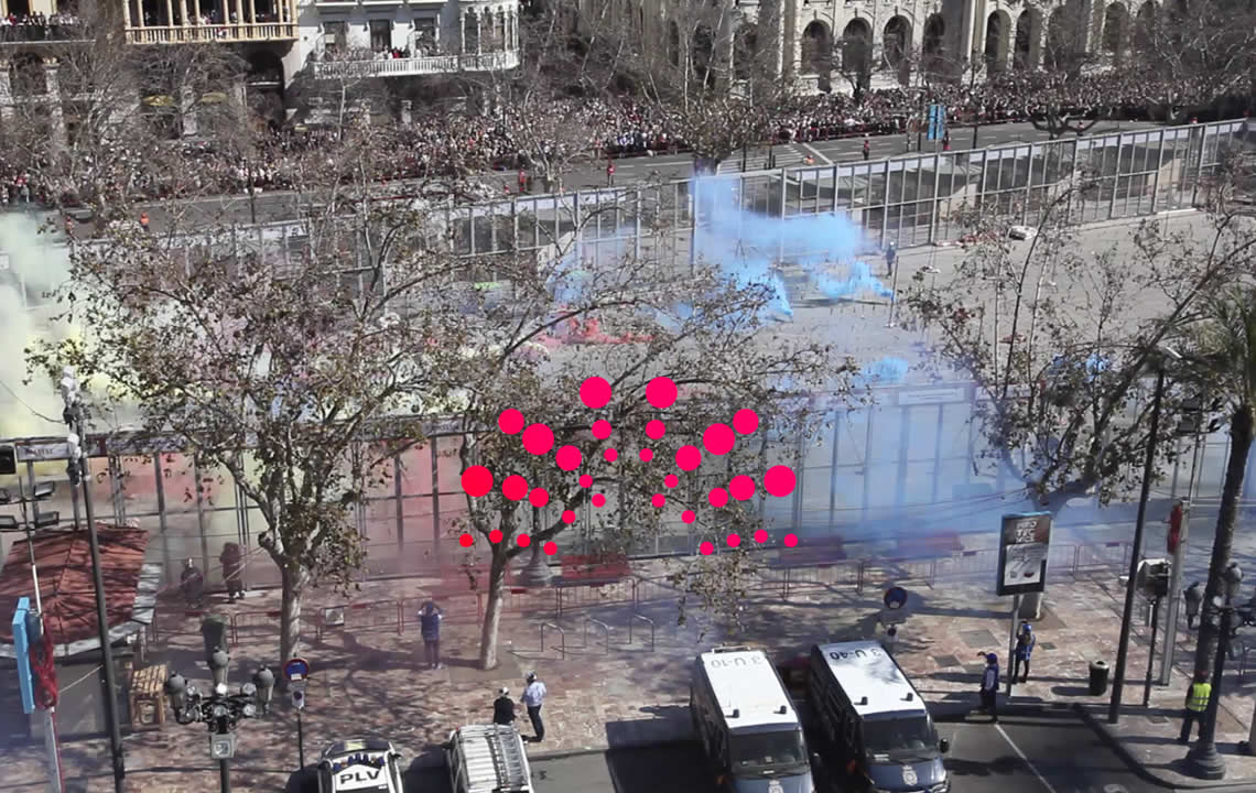 Fallas de València 2017, Mascletà 1 de Marzo, Pirotecnia Peñarroja