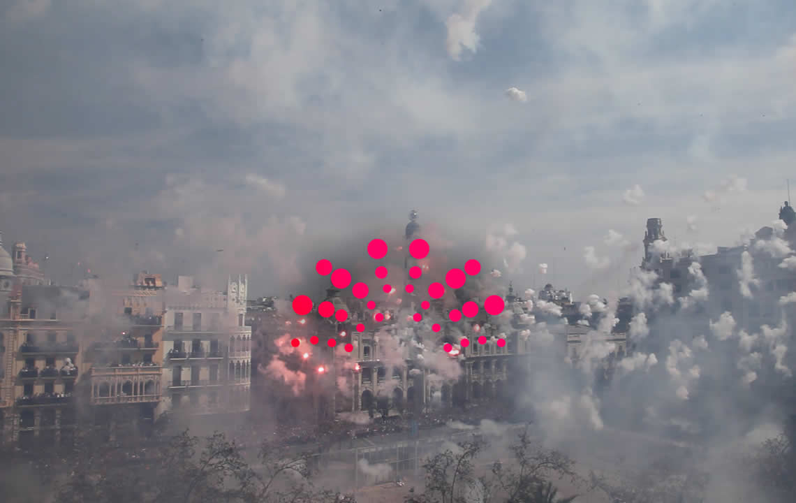Fallas de València 2017, Mascletà 12 de Marzo, Pirotecnia Valenciana