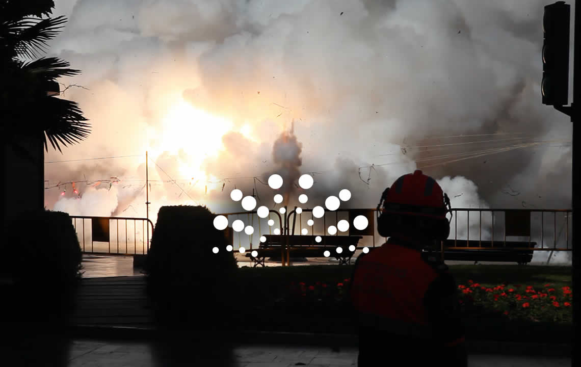 9 de Octubre de 2017, Mascletà, Pirotecnia Caballer FX – Global Foc