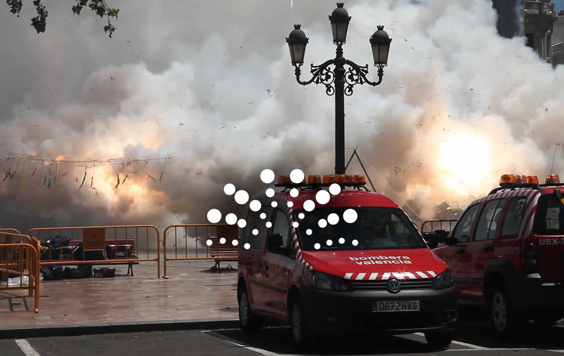 Virgen de los Desamparados 2017, Mascletà 14 de Mayo, Pirotecnia Aitana