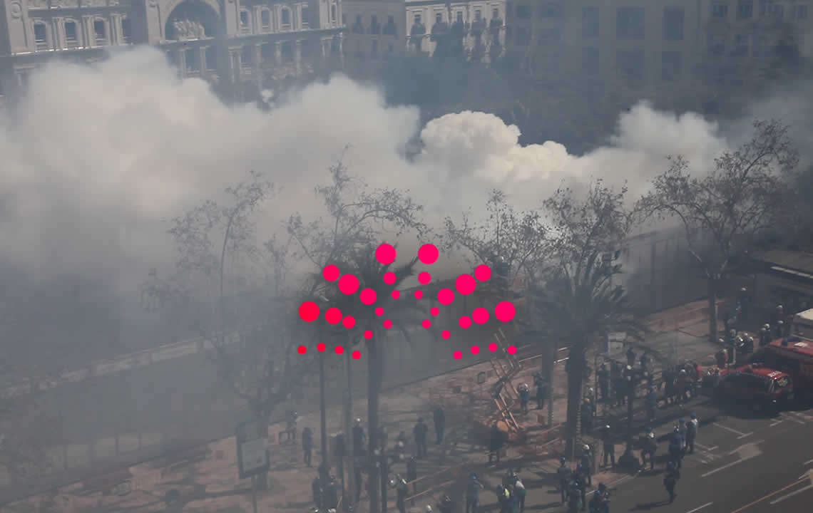 Fallas de València 2017, Mascletà 17 de Marzo, Pirotecnia Turís