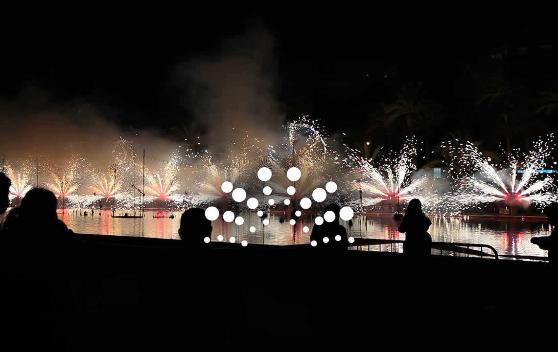 Fallas de València 2018, Exaltación Fallera Mayor Infantil de València, Castillo de Fuegos Artificiales, Pirotecnia Nadal-Martí