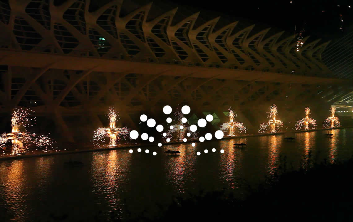 Fallas de València 2018, Inauguración Exposición del Ninot, Castillo de Fuegos Artificiales, Pirotecnia Caballer FX – Global Foc