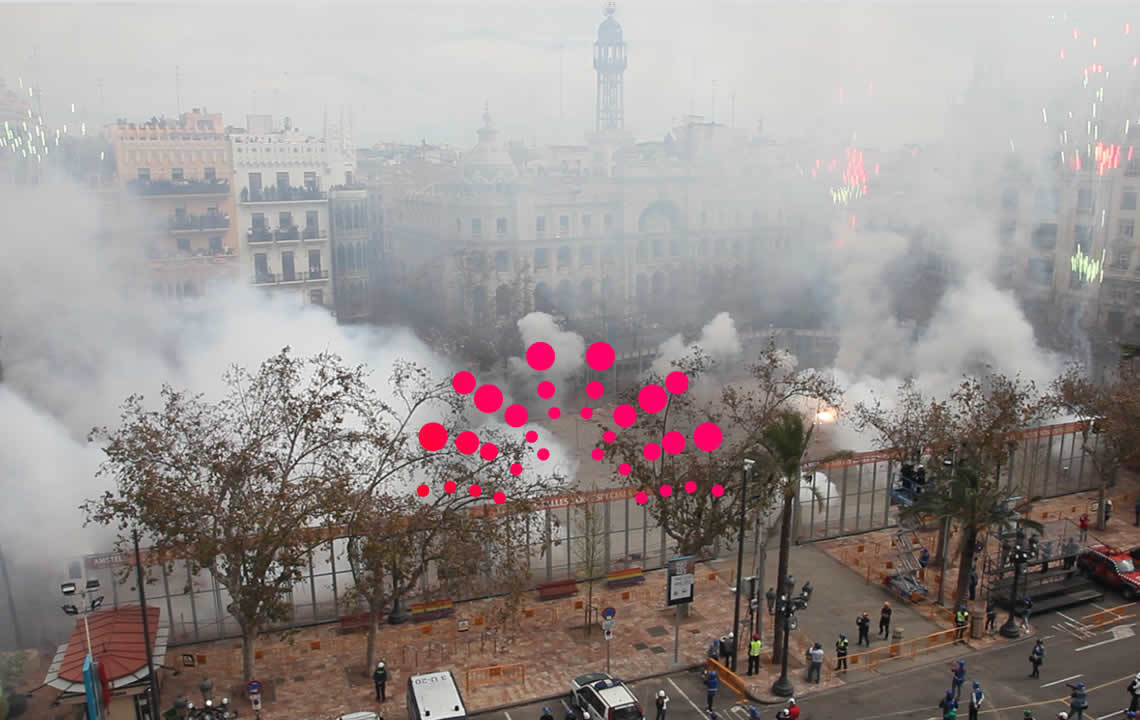 Fallas de València 2018, Mascletà Viernes 9 de Marzo 2018, Pirotecnia Alpujarreña