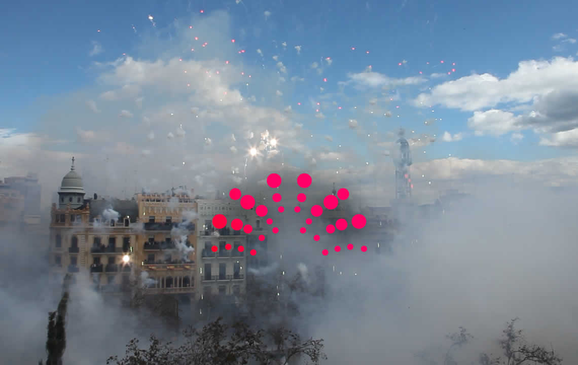 Fallas de València 2018, Mascletà Martes 6 de Marzo 2018, Pirotecnia Accitana María-Angustias