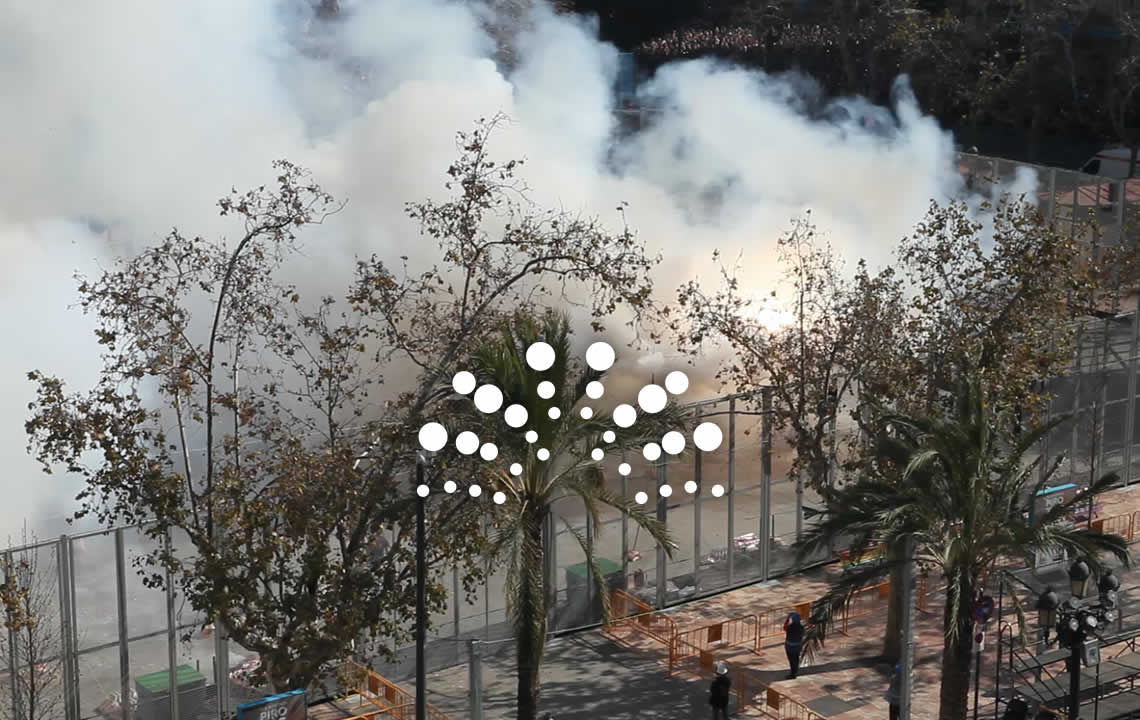 Fallas de València 2018, Crida 2018, Mascletà Plaza del Ayuntamiento, Pirotecnia Valenciana