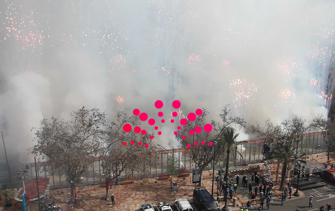 Fallas de València 2018, Mascletà Jueves 15 de Marzo 2018, Pirotecnia Ricardo Caballer, RICASA
