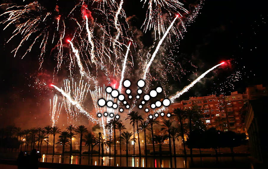 Fallas de València 2019, Exaltación Fallera Mayor de València, Pirotecnia Martí (Reyes Martí)