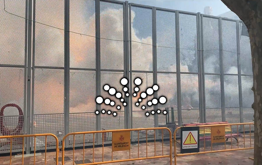 Fallas de València 2019, La Crida 2019, Mascletà Plaza del Ayuntamiento, Pirotecnia Valenciana