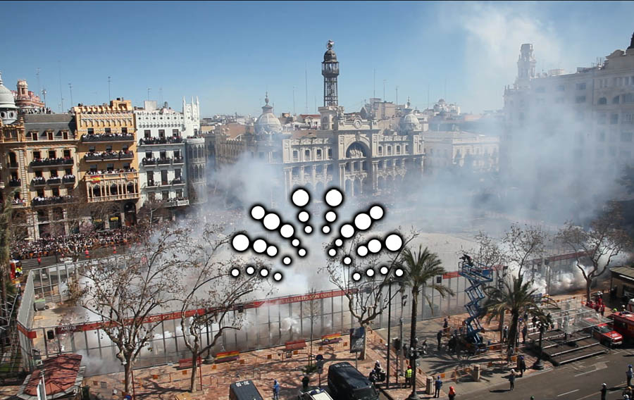 Fallas de València 2019, Mascletà Miércoles 13 de Marzo 2019, Pirotecnia Crespo