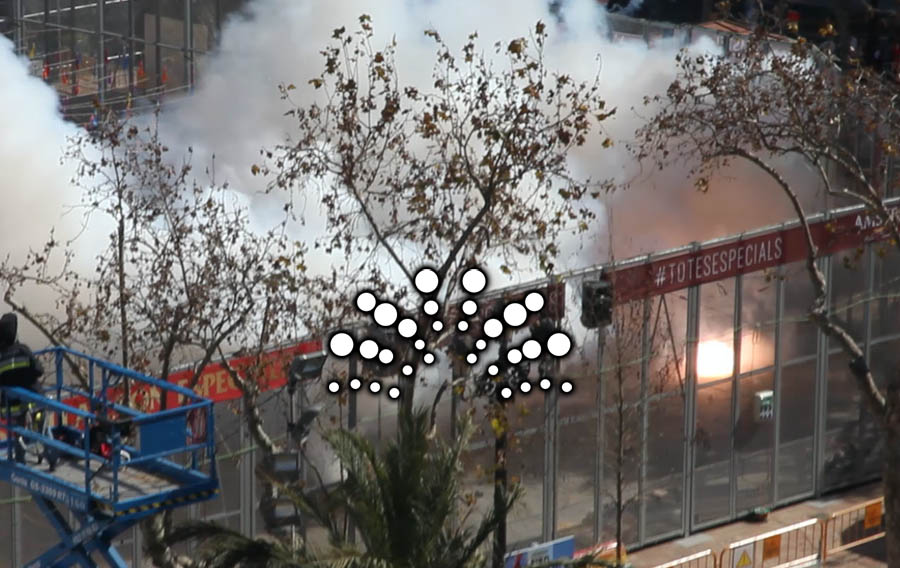 Fallas de València 2019, Mascletà Sábado 2 de Marzo 2019, Pirotecnia del Mediterráneo