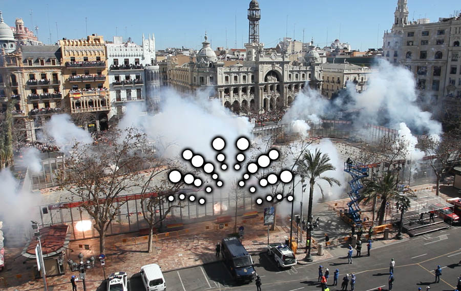 Fallas de València 2019, Mascletà Domingo 3 de Marzo 2019, Pirotecnia Alpujarreña