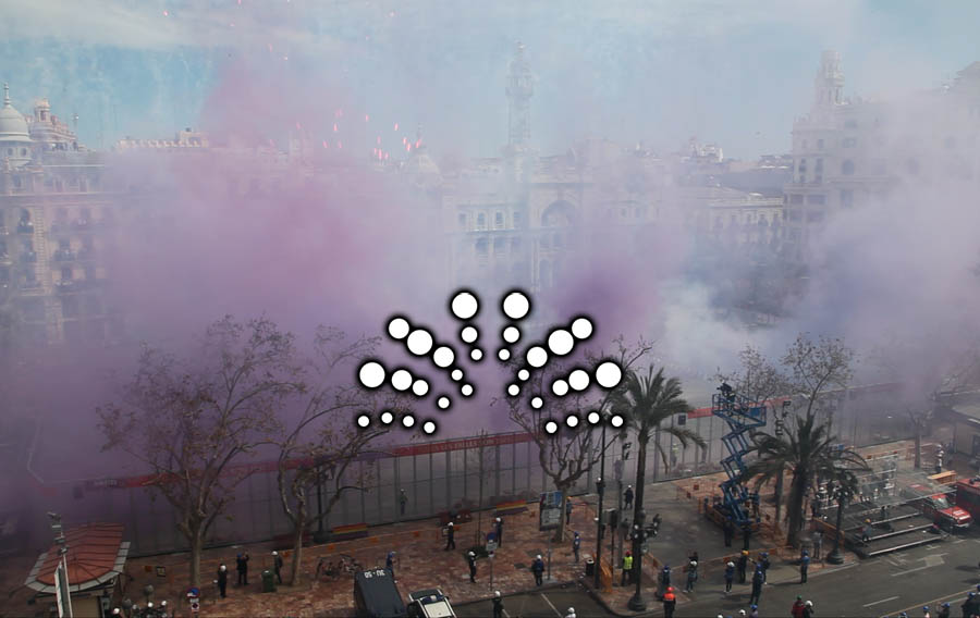 Fallas de València 2019, Mascletà Viernes 8 de Marzo 2019, Pirotecnia Martí (Reyes Martí)