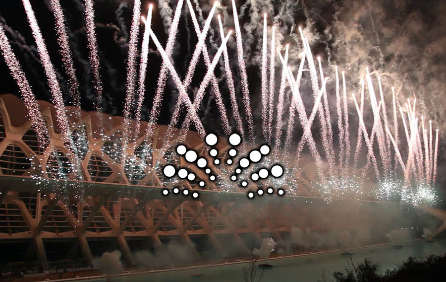 Fallas de València 2019, Nit del Ninot 2019, Castillo de Fuegos Artificiales Ciudad de las Artes y las Ciencias, Pirotecnia Zarzoso