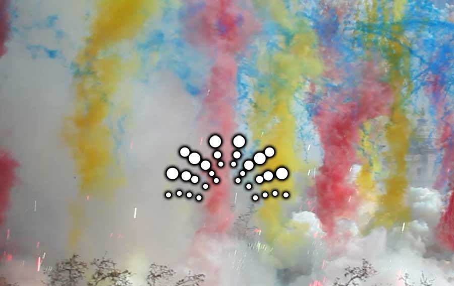 Fallas de València 2019, Mascletà Domingo 17 de Marzo 2019, Pirotecnia Vulcano