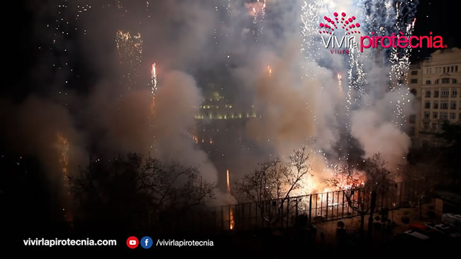 Fallas de València 2024, Castillo de Fuegos Artificiales Viernes 8 de Marzo 2024, Pirotecnia Nadal – Martí