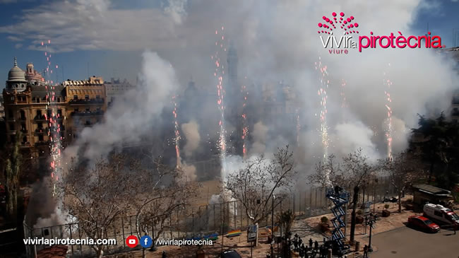 Fallas de València 2024, Mascletà Lunes 11 de Marzo 2024, Pirotecnia Tomás