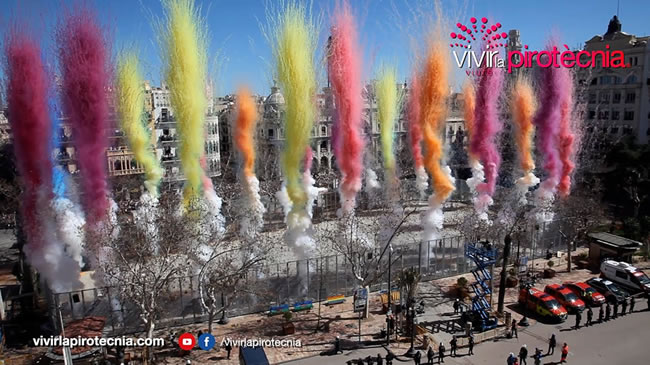 Fallas de València 2024, Mascletà Martes 12 de Marzo 2024, Pirotecnia Crespo