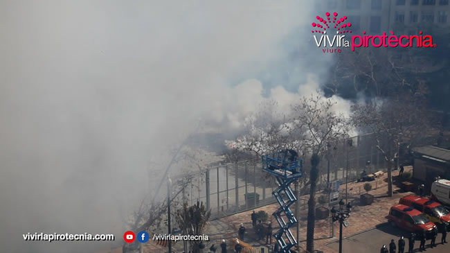 Fallas de València 2024, Mascletà Miércoles 13 de Marzo 2024, Pirotecnia Turís