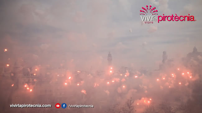 Fallas de València 2024, Mascletà Lunes 18 de Marzo 2024, Pirotecnia Valenciana