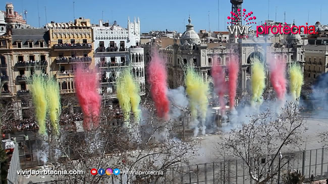 Fallas de València 2024, Mascletà Miércoles 6 de Marzo 2024, Pirotecnia Pibierzo