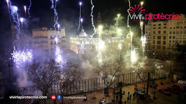 Fallas de València 2024, Castillo de Fuegos Artificiales Sábado 9 de Marzo 2024, Pirotecnia Tamarit
